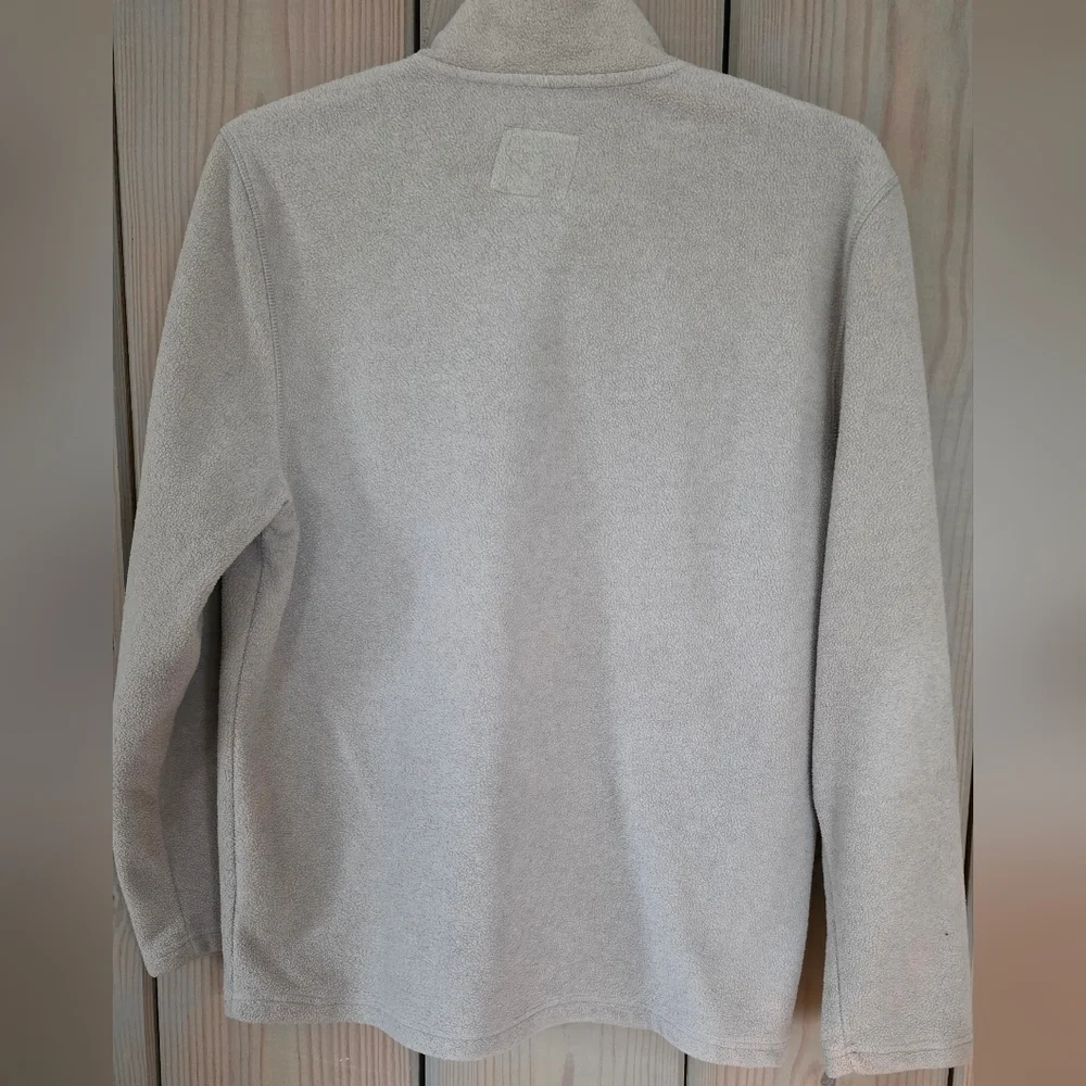 St. John's Bay Beige Quarter-Zip Sweater